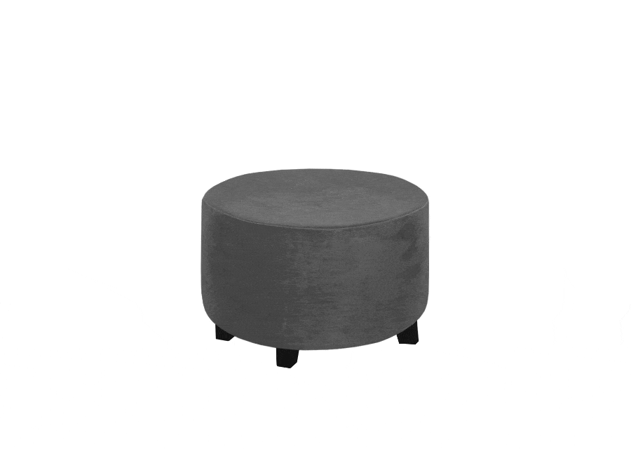 Housse de pouf rond