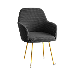 Housse de chaise avec accoudoirs