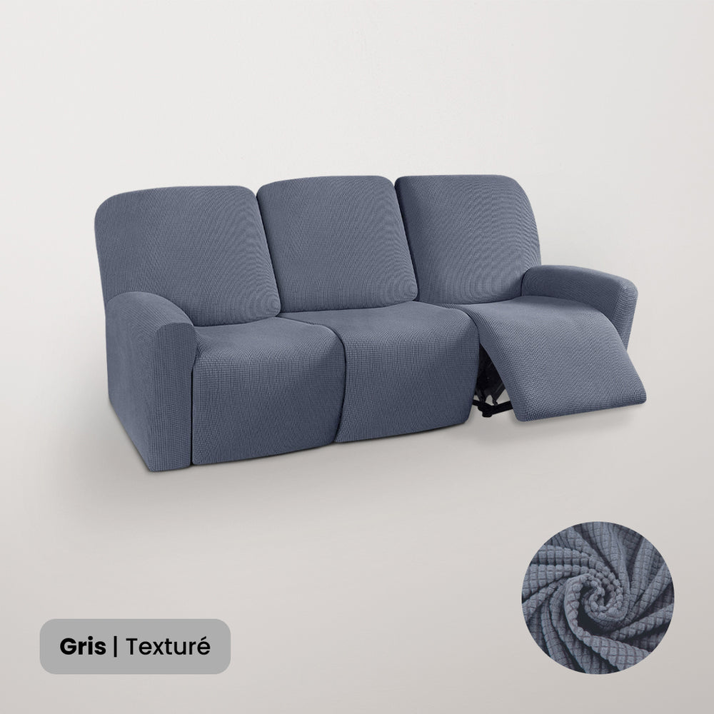 Housse de canapé inclinable (3 places)