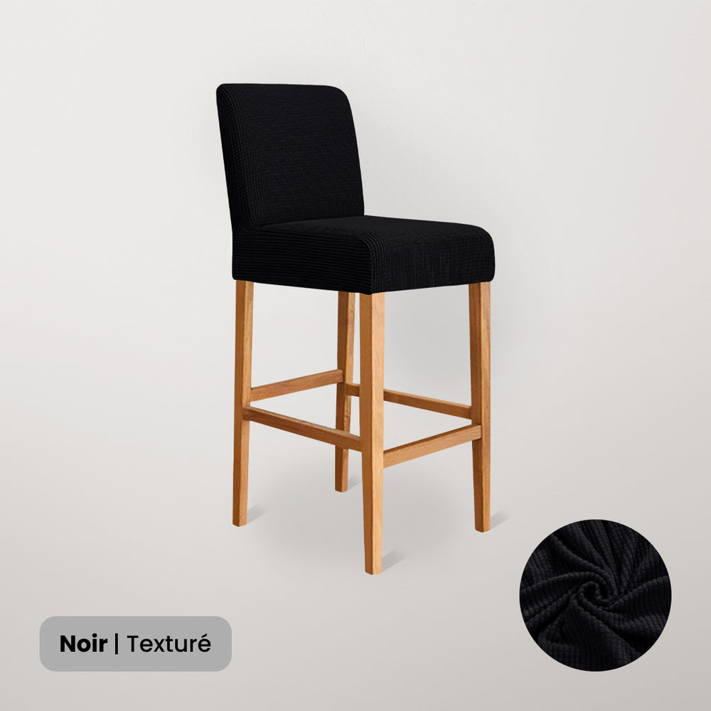 Housse de chaise de bar