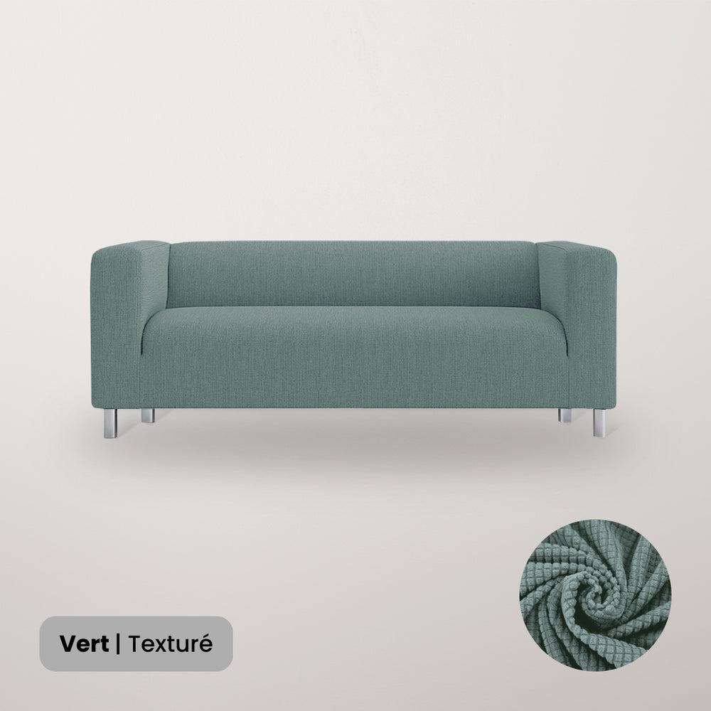 Housse de canapé avec accoudoirs hauts