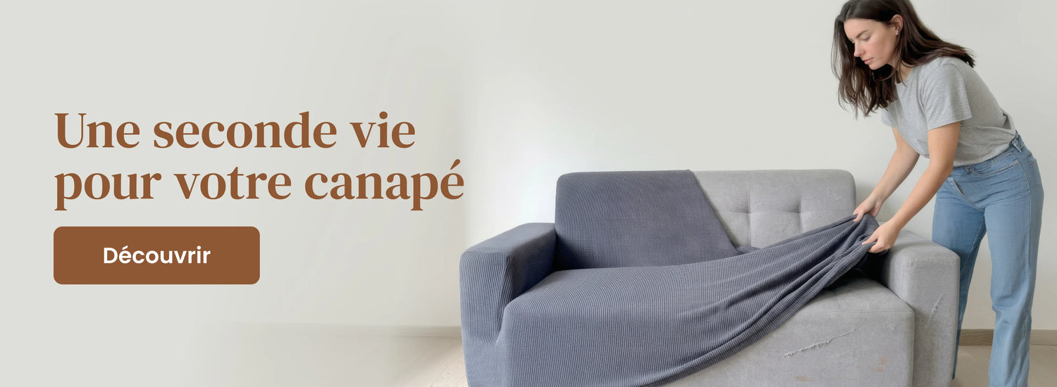 Une seconde vie pour votre canapé - housses de canapés Le Coin Des Housses