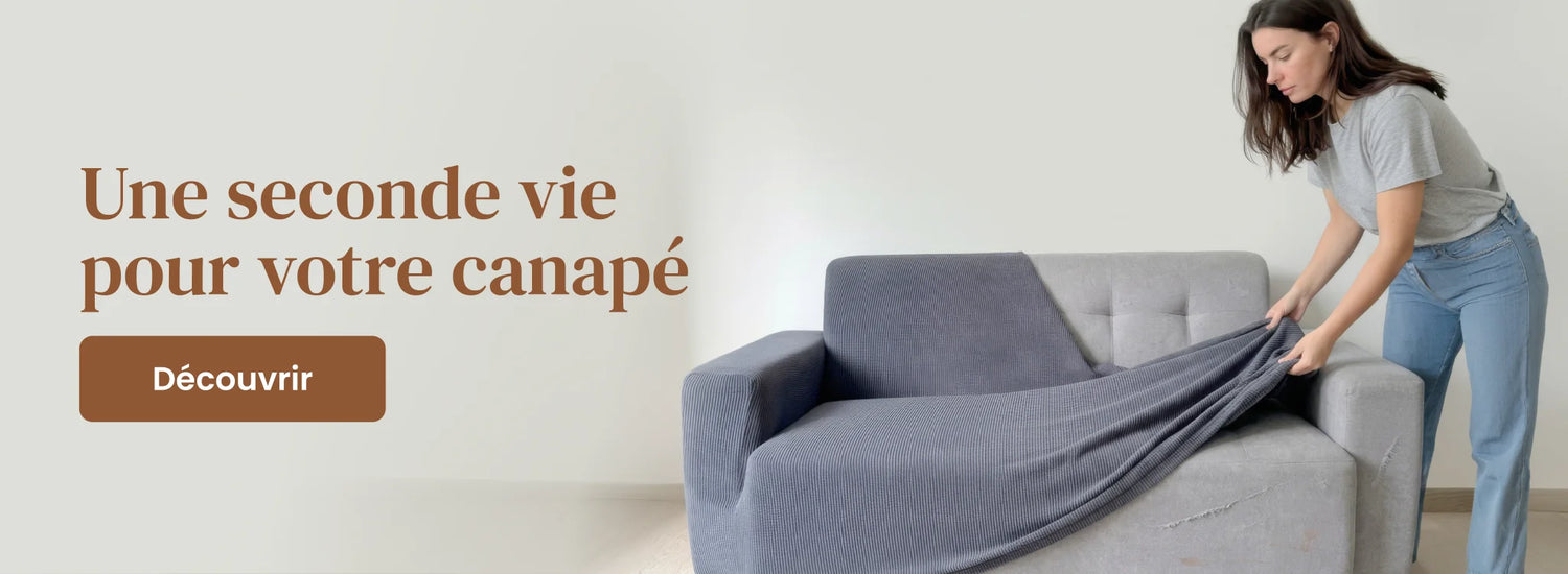 Une seconde vie pour votre canapé - housses de canapés Le Coin Des Housses
