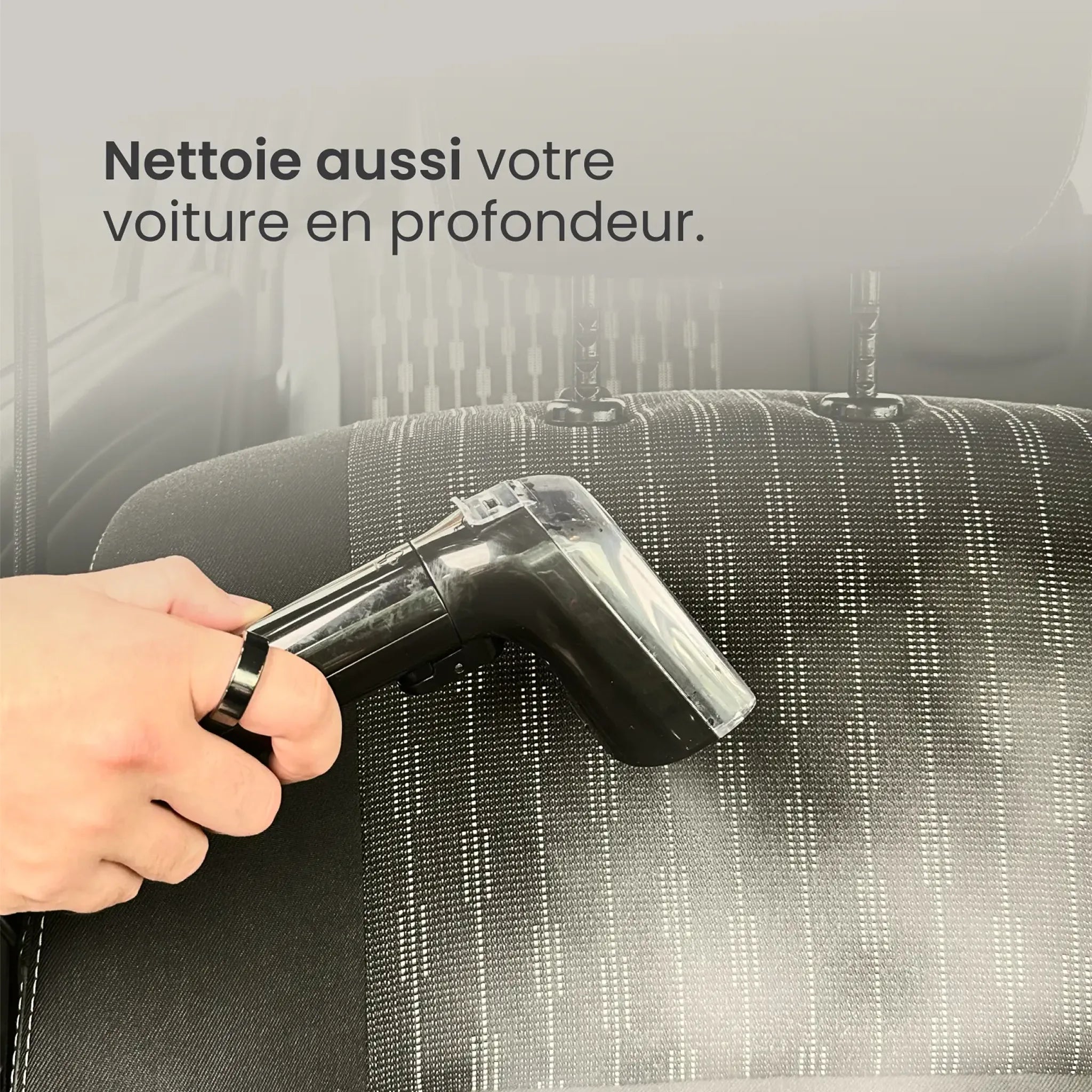 Nettoyage en profondeur des sièges de voiture